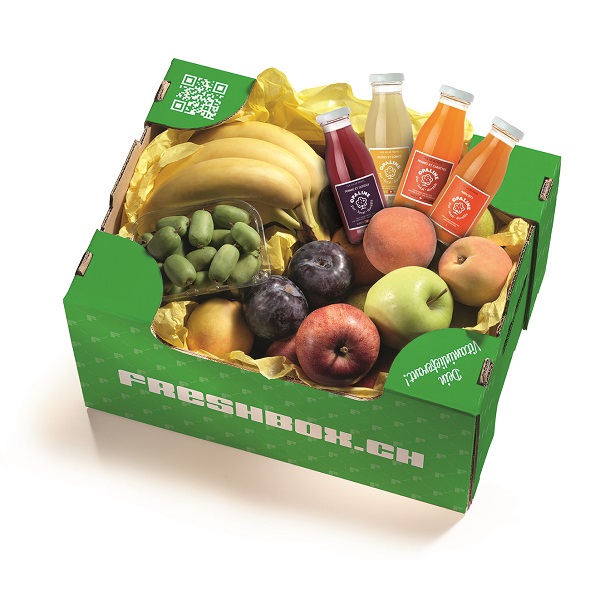 Yellow Box with CH fruit juices